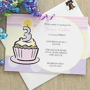  Pink Personalized Birthday Invitations for Girls 