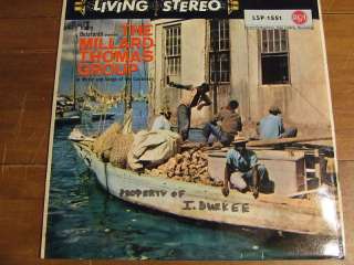 THE MILLARD THOMAS GROUP HARRY BELAFONTE LP LOW SHIP  