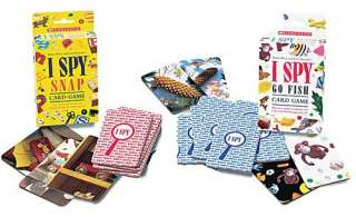 Styles I Spy SNAP or Go Fish Card Game Ages 5+ visual tracking 