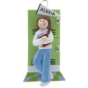  Personalized Teen Girl Christmas Ornament