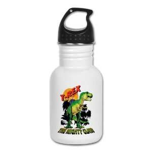    Kids Water Bottle T Rex Dinosaur The Mighty Claw 
