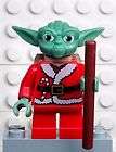 new lego star wars minifigure christmas santa clause yoda minifig