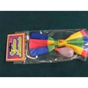  SQUIRT BOW TIE   Rainbow Clown  Joke / Prank / Gag Toys & Games