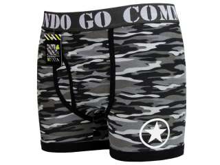 Mens Smith & Jones Boxer Shorts Boxers Camo Gogo Commando  