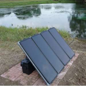  Solar Powered Aerator   Eco Aerator for 1 acre fish ponds 