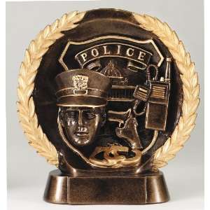  Police Circular Resin Award