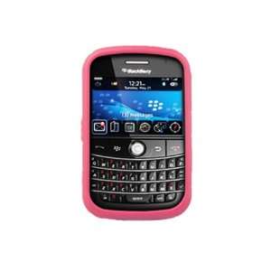  Silicone Grip Case   BlackBerry Bold 9000   Pink Cell 