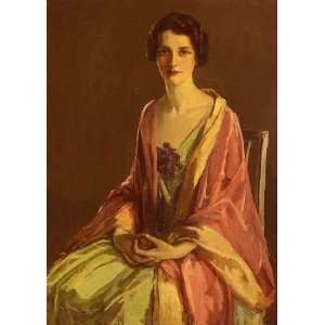   name Portrait of Miss Julia McGuire, By Lavery John