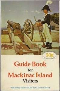 1979 Official Guide Book MACKINAC ISLAND Maps Marquette Park Skull 