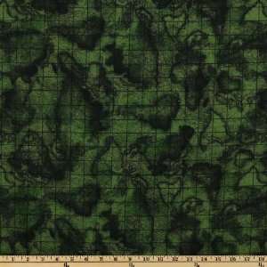   Grapevine World Map Green Fabric By The Yard Arts, Crafts & Sewing