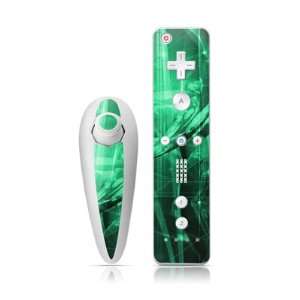  Ghost in the Game (Green) Design Nintendo Wii Nunchuk 
