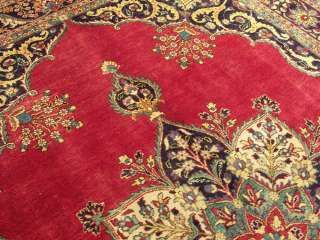 8x11.5 Handmade Wool Carpet Antique Persian Tabriz Rug  