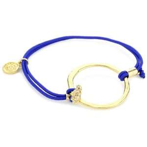  Blee Inara Blue Karma Circle Elastic Bracelet Jewelry