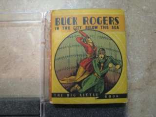 BIG LITTLE BOOK Buck Rogers in the CITY BELOW THE SEA #765 1934  