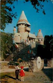 Gingerbread Castle 1958 Hamburg NJ Joseph Urban designer   postcard 