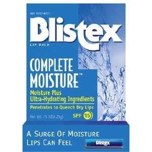  BLISTEX COMPLETE MOIST .15OZ BUY 12 GET 6 FREE Everything 