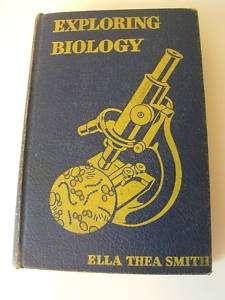 BIOLOGY TEXTBOOK HIGH SCHOOL 1939 HARCOURT, BRACE & CO.  