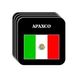  Mexico   APAXCO Set of 4 Mini Mousepad Coasters 