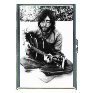  John Lennon Guitar The Beatles ID Holder, Cigarette Case 