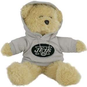 Team Beans New York Jets Fuzzy Hoody Bear   New York Jets One Size 