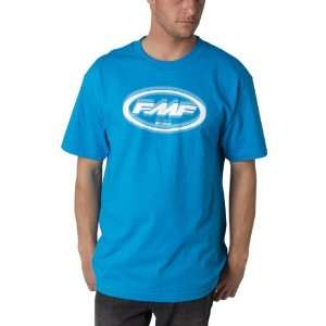  FMF Blur Mens Short Sleeve Race Wear Shirt   Turquiose 