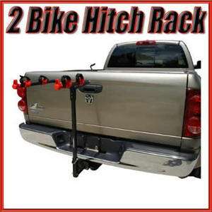 Two 2 Bicycle Bike Rack Hitch Mount Carrier Car Truck Auto SUV Swing 