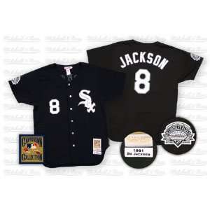  Chicago White Sox Authentic 1991 Bo Jackson Alternate 