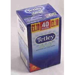  Tetley Decaf Tea Bags 40ct 