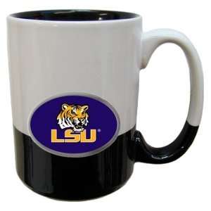  LSU Fighting Tigers NCAA 2 Tone Grande Mug Kitchen 