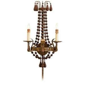  Currey and Company Nicolette Plug In Wall Sconce