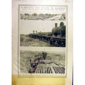  1917 Railway Line German Boche Ww1 War