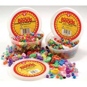  15 Pack HYGLOSS PRODUCTS INC. BARREL PONY BEADS 