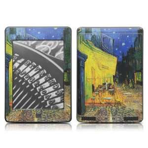  Cafe Terrace At Night Design Protective Decal Skin Sticker 