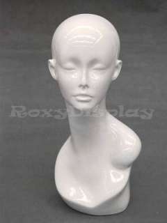 Mannequin Head Bust Wig Hat Jewelry Display #TinaW  