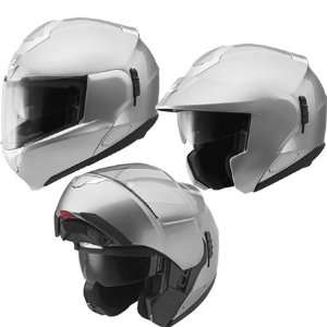  EXO 900 3 in 1 Transformer Solid Helmet X Large  Silver Automotive