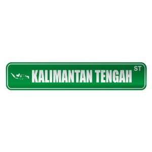   KALIMANTAN TENGAH ST  STREET SIGN CITY INDONESIA