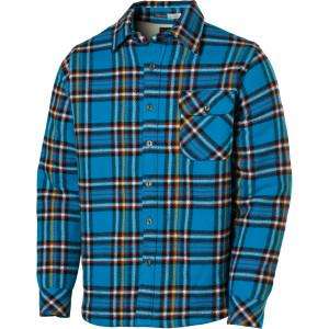 BILLABONG Vacant Flannel Sherpa Fleece Lined Plaid Shirt Jacket Men 