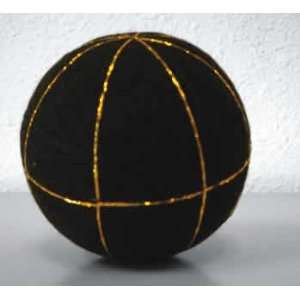  Temari Core Ball   Black 8 cm
