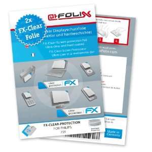 2 x atFoliX FX Clear Invisible screen protector for 