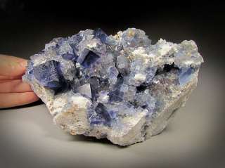 Blue Purple Fluorite, Bingham, New Mexico  