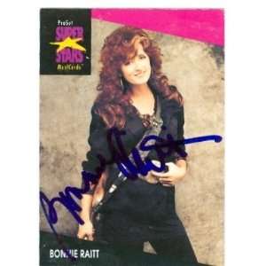  Bonnie Rait Autographed/Hand Signed trading card (IP 