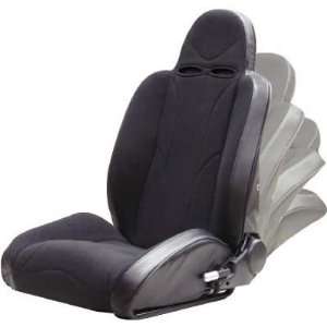   Driver Side Full Reclining Off Road Suspension Seat BLACK Automotive