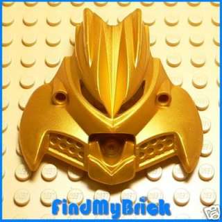 BP6 Lego Bionicle Mask Olmak   Metallic Gold   RARE NEW  