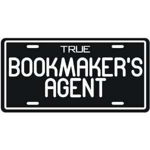 New  True Bookmakers Agent  License Plate Occupations  