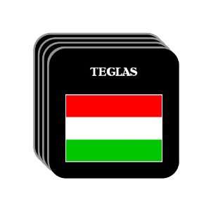  Hungary   TEGLAS Set of 4 Mini Mousepad Coasters 