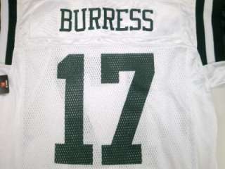 New York Jets Plaxico Burress Youth NFL Reebok Jersey W  