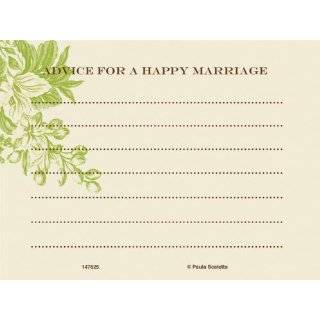 Advice for a Happy Marriage Cards Package of 20 by Shindigz
