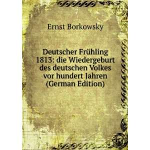   Jahren (German Edition) (9785874005894) Ernst Borkowsky Books
