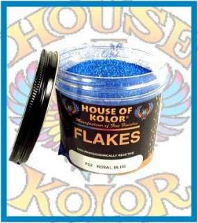 HOUSE OF KOLOR F22 ROYAL BLUE METAL FLAKES Custom Paint  