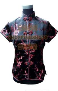 Chinese clothing blouse shirt top vest coat 060901 multi colored size 